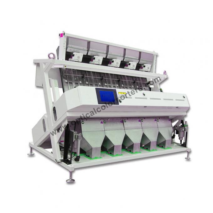 One Key Intelligent Chute Sorter , Full Color CCD Camera Color Sorter