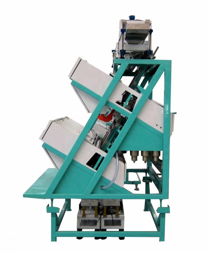 Multifunctional Tea Color Sorter , High Precision CCD Camera Color Sorter