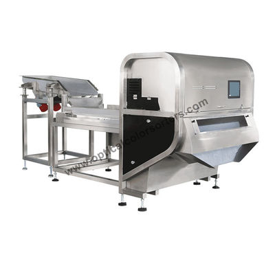 Intelligent Belt Type Color Sorting Machine With Industrial Wide View Camera Lens