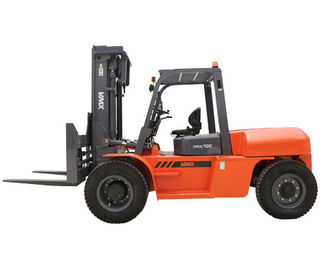 Custom Vmax 5-10 Ton Diesel Powered Forklift 3000mm Mast Lifting Height