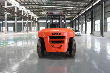 Custom Vmax 5-10 Ton Diesel Powered Forklift 3000mm Mast Lifting Height