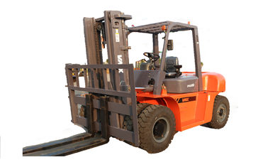 Orange Electric Diesel Powered Forklift China Engine Chaoyang 6102 Euro II