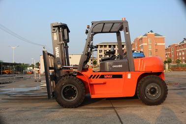 Orange Electric Diesel Powered Forklift China Engine Chaoyang 6102 Euro II