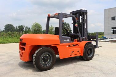 Automatic Transmission Diesel Powered Forklift 10 Ton Capacity Penumatic / Solid Tyres