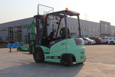 AC / DC Electric Warehouse Forklift Truck With Load Capacity 2500kgs