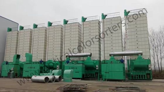 Indirect Heating 15T Batch Type Wheat Dryer Machine