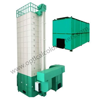 Low Temperature Circulating Grain Dryer 15 Tons Stainless Steel Rice Dryer