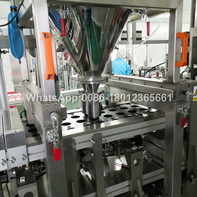 Four Lanes 140pcs/Min Nespresso Coffee Capsule Filling Machine