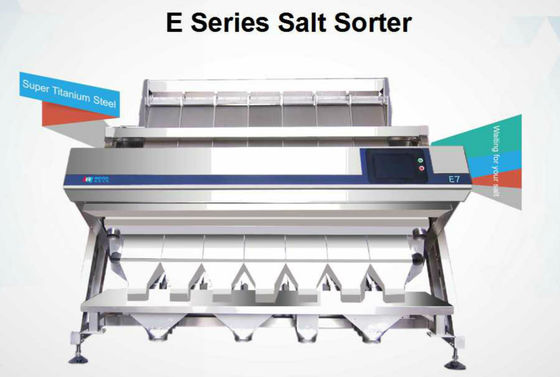12t/H 3.5KW Titanium Steel Salt Optical Sorting Machine