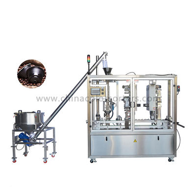 CE 12KW 20mm 0.8Mpa Coffee Capsule Filling Machine