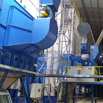 Biomass Wear Resistant 10.6kw 15 Ton Rice Paddy Dryer