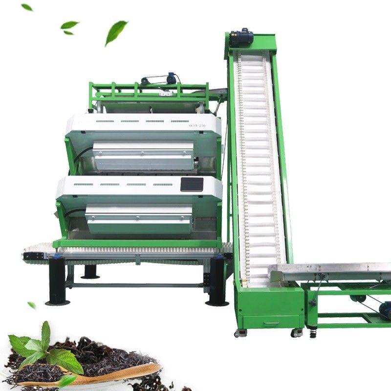 Intelligent Tea Colour Sorter Machine With Non Toxic Anti Rust Chutes