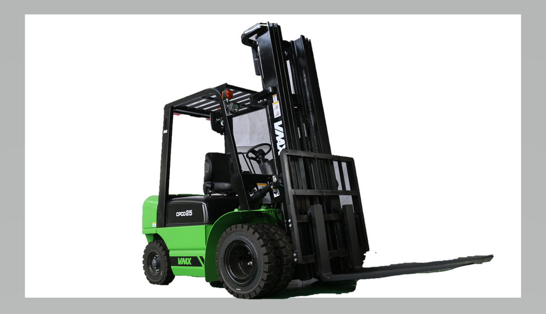 Heavy Duty Warehouse Electric Reach Forklift / Stand Up Narrow Aisle Reach Forklift