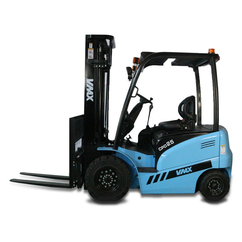 Warehouse Fork Lift Truck Mini 2.5ton Electric Forklift 2098 * 2353 * 1170mm