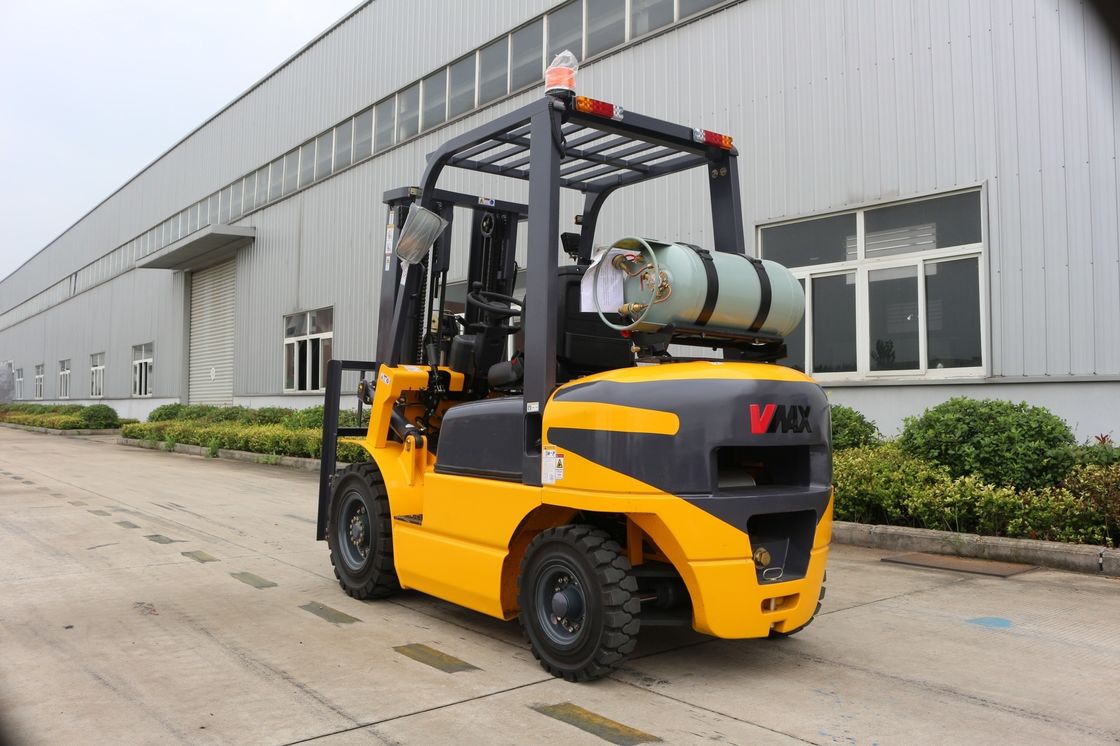 Industrial Warehouse 3t Lpg Dual Fuel Forklift Trucks With Nissan K25 Gas Engine