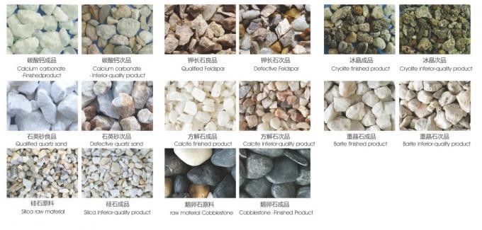 0.6Mpa 7Kw Double Layer 17T/H CCD Stone Sorting Machine