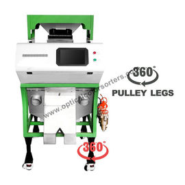Mini Intelligent Coffee Bean Color Sorter , Full Color CCD Camera Color Sorter supplier